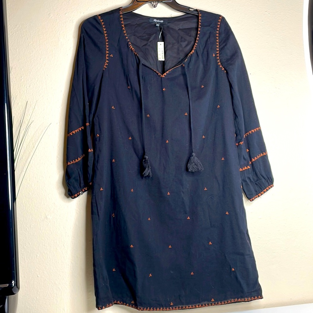 Madewell dress color black